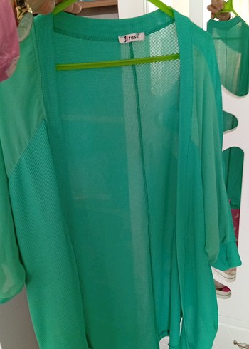 Parlak Yeşil Midi Kadın - Görsel 2