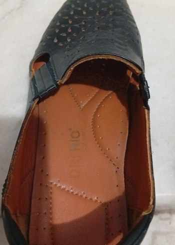 Erkek Siyah Minimalist Tokalı Sandalet - Görsel 4