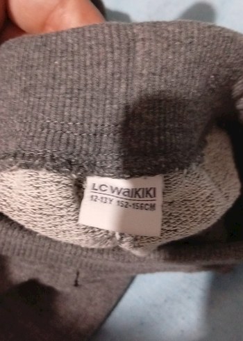 Kadın gri Rahat Sweatpant 12 13 yas - Görsel 2