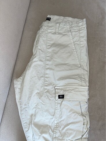 42 Beden beyaz Renk Zara kargo pant
