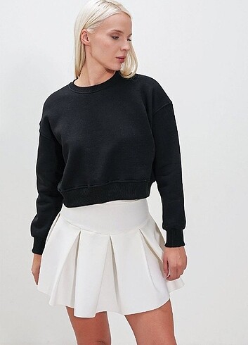 m Beden Crop Sweatshirt 