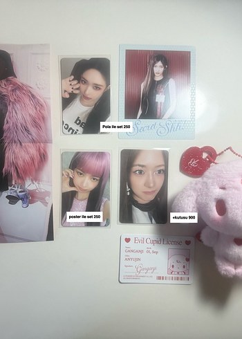 Hello Kitty ive secret rei leeseo yujin