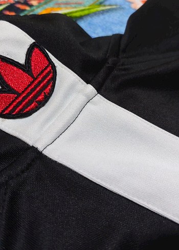 Vintage Air Jordan Siyah Fermuarlı Erkek Ceket M - Görsel 5