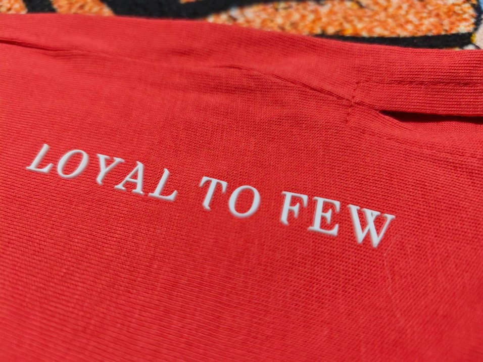 Kral Baskılı Kırmızı Erkek Tişört - Görsel 5