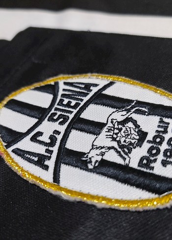 Erkek Siyah Beyaz Çizgili Kısa Kollu Forma - Görsel 2