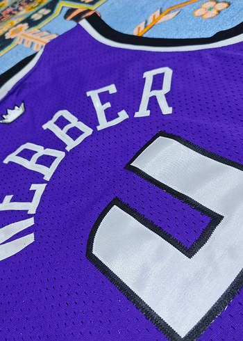 Erkek Mor Sacramento Basketbol Forması - Görsel 3