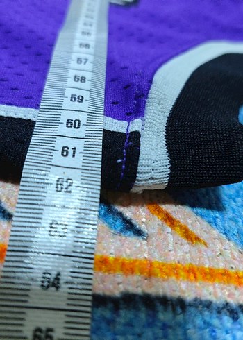 Erkek Mor Sacramento Basketbol Forması - Görsel 8