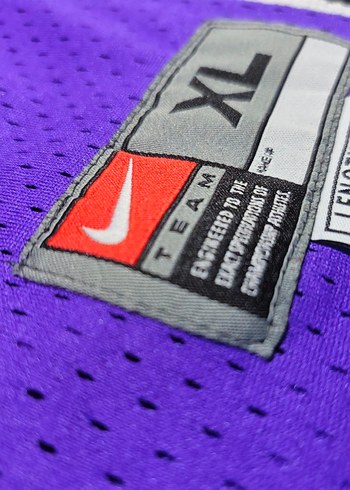 Erkek Mor Sacramento Basketbol Forması - Görsel 4