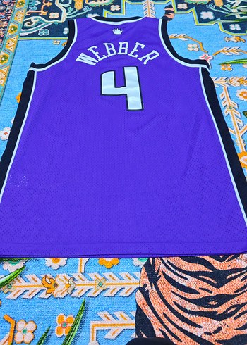 Erkek Mor Sacramento Basketbol Forması - Görsel 2