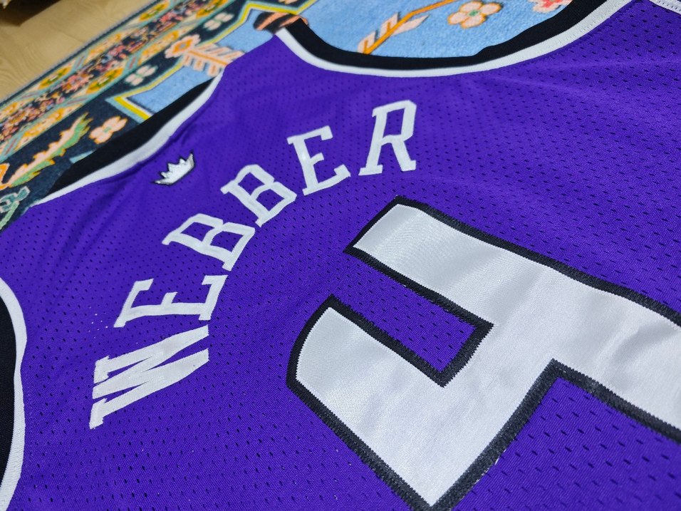 Erkek Mor Sacramento Basketbol Forması - Görsel 3