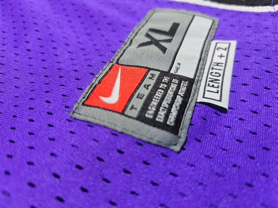 Erkek Mor Sacramento Basketbol Forması - Görsel 4