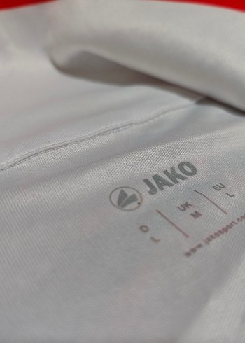 JAKO Beyaz Uzun Kollu Spor Tişört - Görsel 3