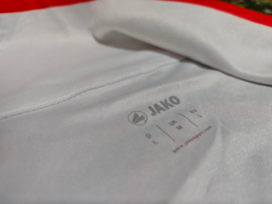 JAKO Beyaz Uzun Kollu Spor Tişört - Görsel 3