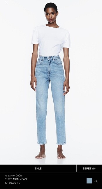 Zara Mom Jean