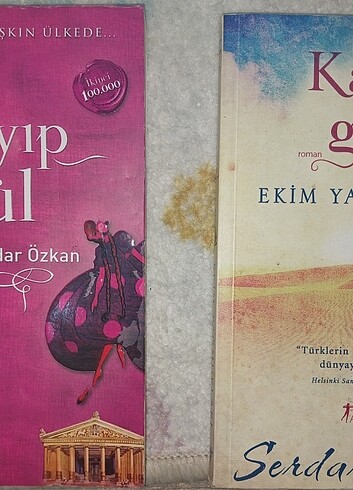 2 KİTAP SET / KAYIP GÜL VE KAYIP GÜL EKİM YAĞMURLARI