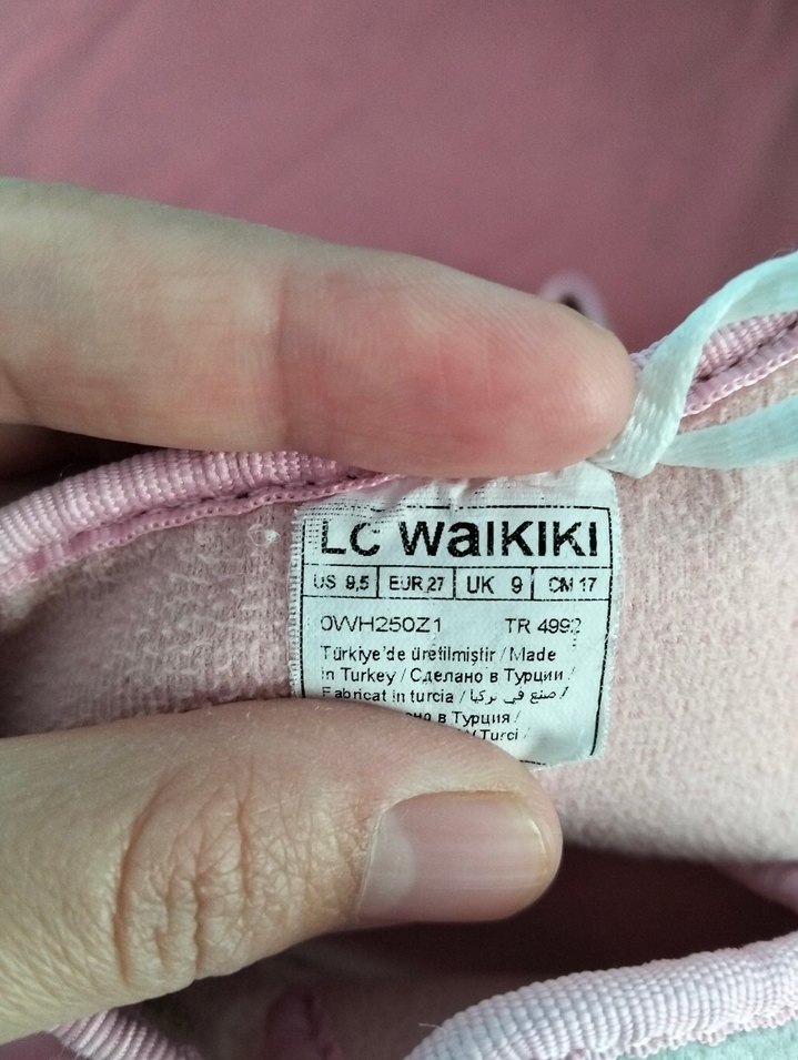 Kız Çocuk Gri Nakışlı Sıcak Ev Terliği - Görsel 5