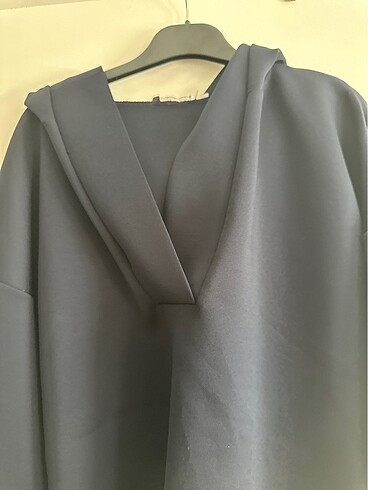 m Beden lacivert Renk Kapüşonlu lacivert sweat