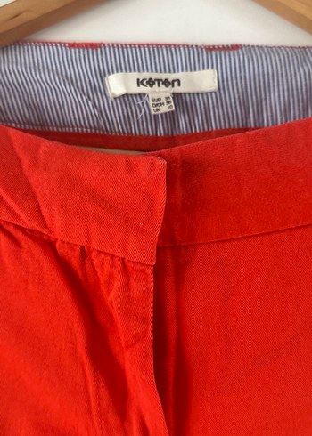 Koton Kırmızı Kadın Mini Şort