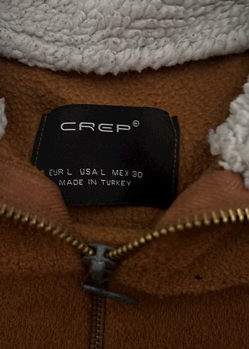 Diğer Erkek Kahverengi Fermuarlı Polar Sweatshirt