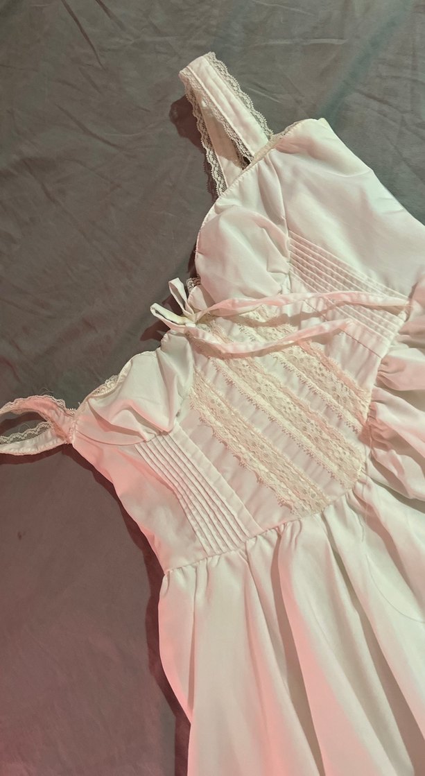 Beyaz Dantelli arkası bağlamalı elbise mini - Görsel 3