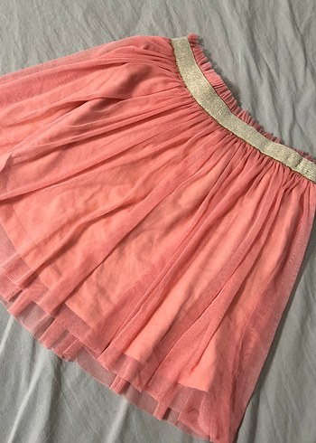 LC Waikiki Pembe Pilili Kız Çocuk Etek
