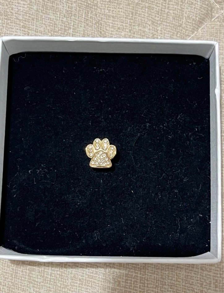 Altın Renkli Güneş Figürlü Zincirli Charm - Görsel 2