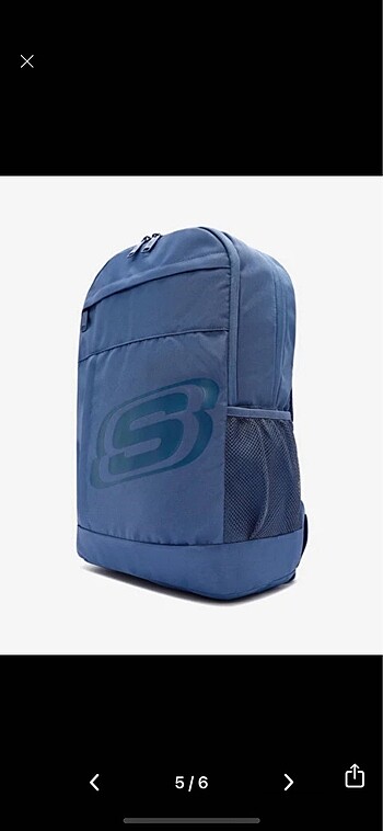  Beden mavi Renk Skechers çanta