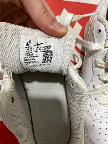 37 Beden beyaz Renk Nike court borough low2(GS)