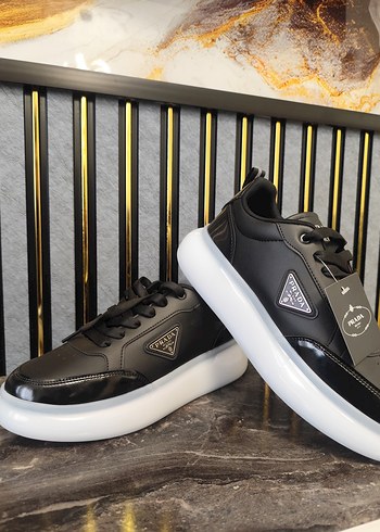 Erkek Siyah Rugan Spor Ayakkabı - Görsel 2