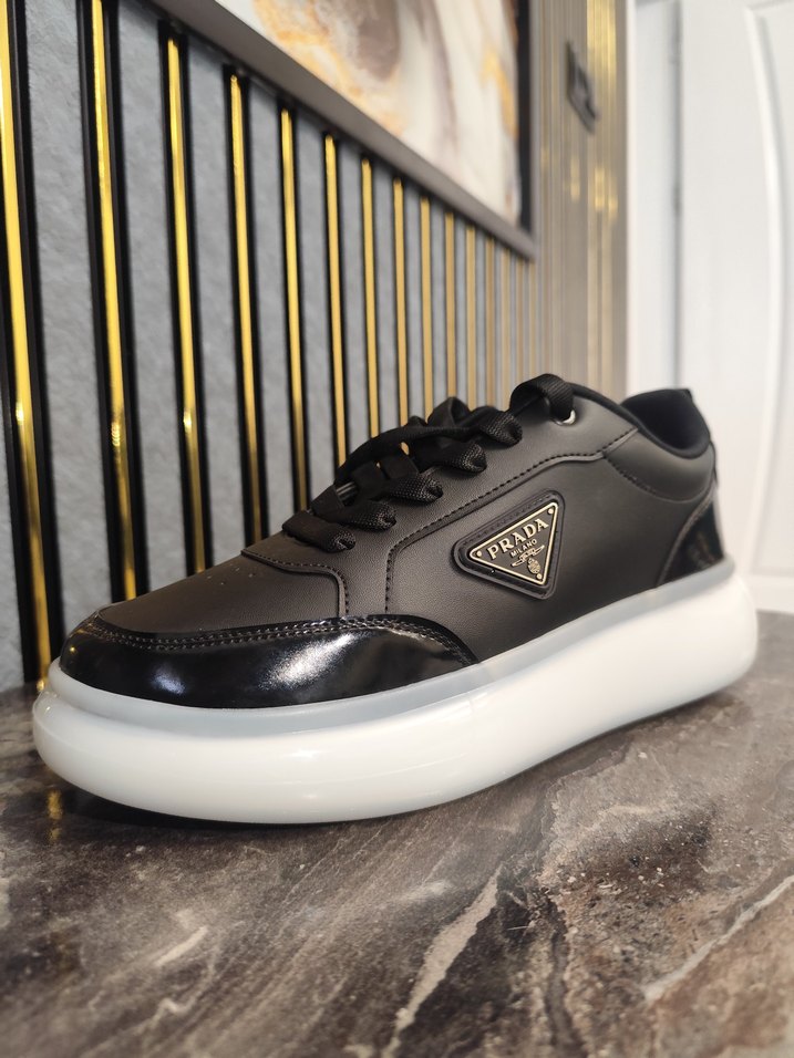 Erkek Siyah Rugan Spor Ayakkabı - Görsel 3