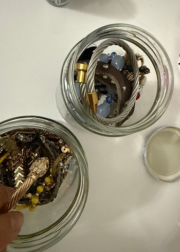 Accessorize İki büyük boy takı kavanozu