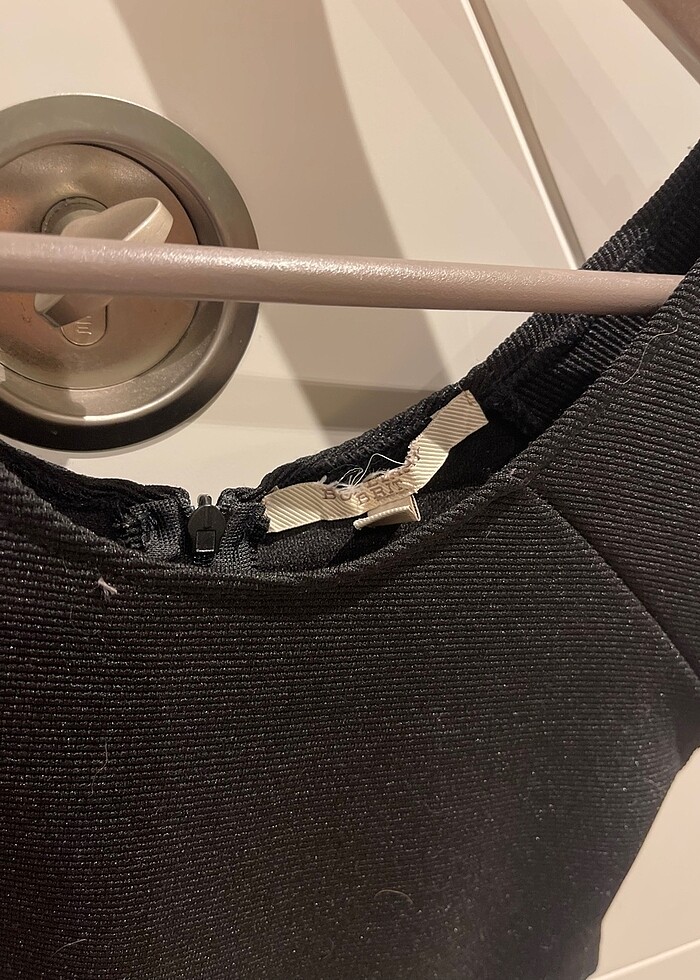 Burberry bel dekolteli elbise - Görsel 4