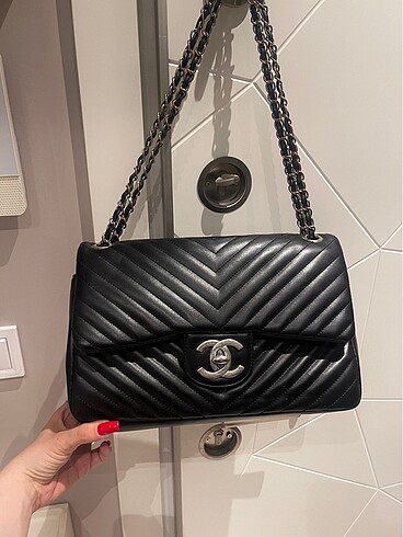 Chanel deri maxi boy çanta