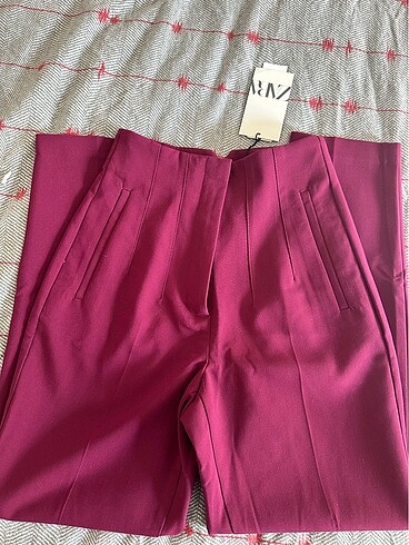 Zara yüksek bel pantolon