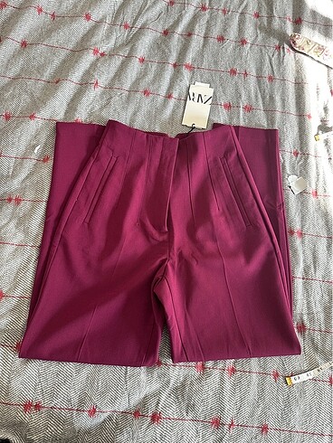 xs Beden Zara yüksek bel pantolon