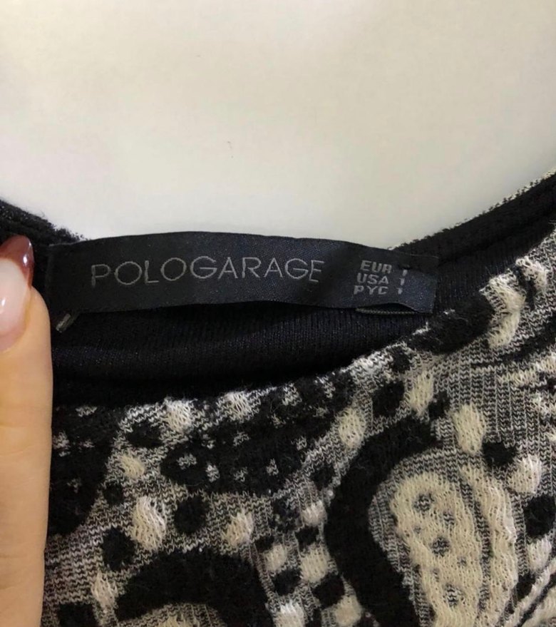 Pologarage Desenli Midi Elbise - Görsel 3