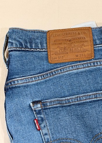 Levis Kot Pantolon - 512 Fermuarlı - Görsel 3