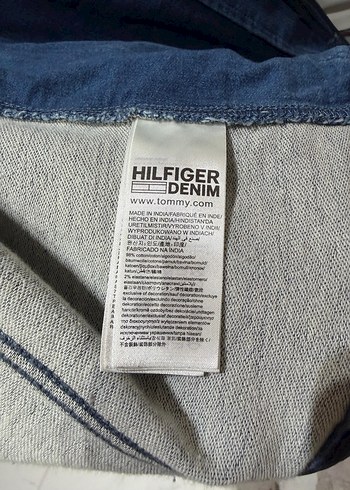 Tommy Fermuarlı Denim Ceket - Görsel 4