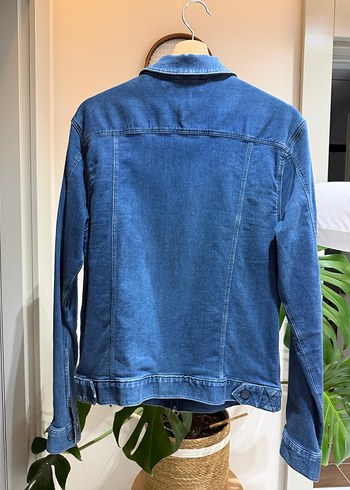 Tommy Fermuarlı Denim Ceket - Görsel 2