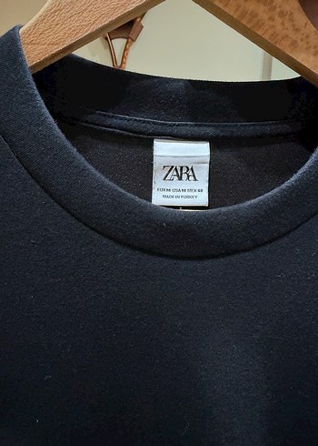 Siyah Fermuarlı Kadın Sweatshirt - Görsel 4