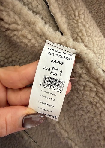 Kürklü Kadın Süet Ceket - Görsel 3