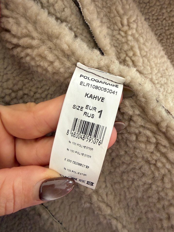 Kürklü Kadın Süet Ceket - Görsel 3