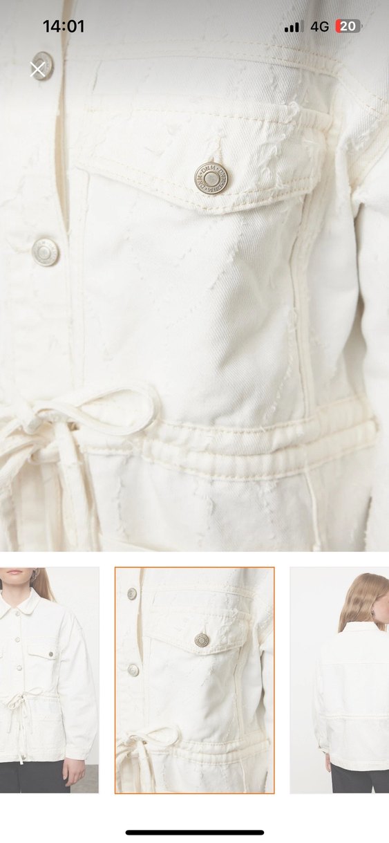 Kadın Kot Ceket - Görsel 3