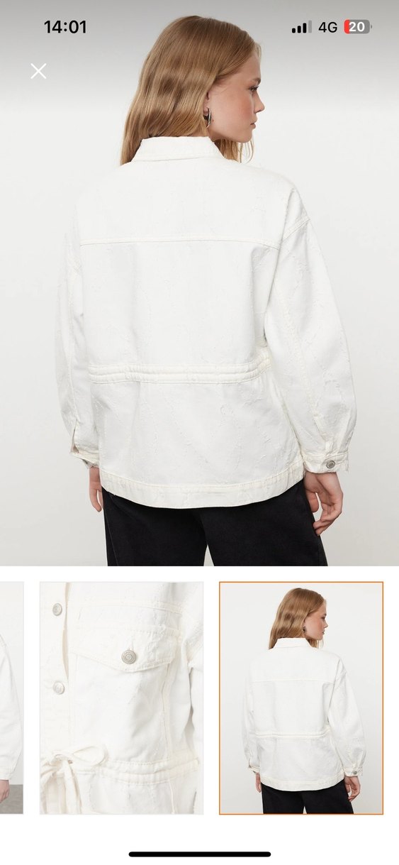 Kadın Kot Ceket - Görsel 4