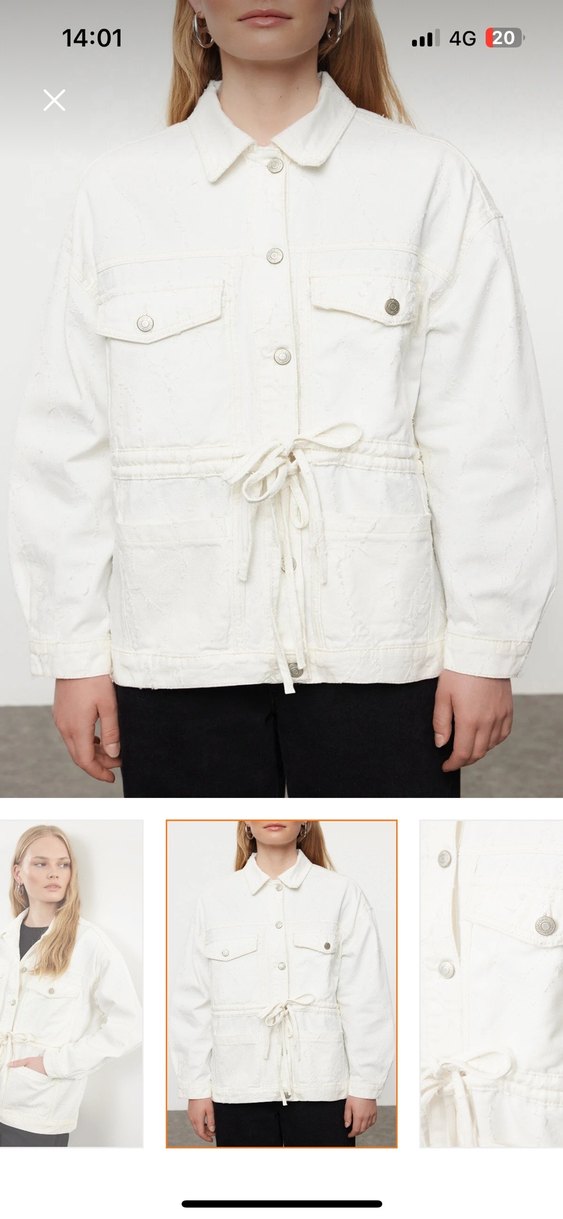 Kadın Kot Ceket - Görsel 2