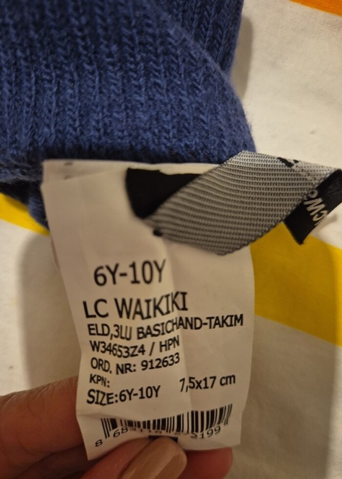 Çocuk eldiven 6-10 yaş - Görsel 2