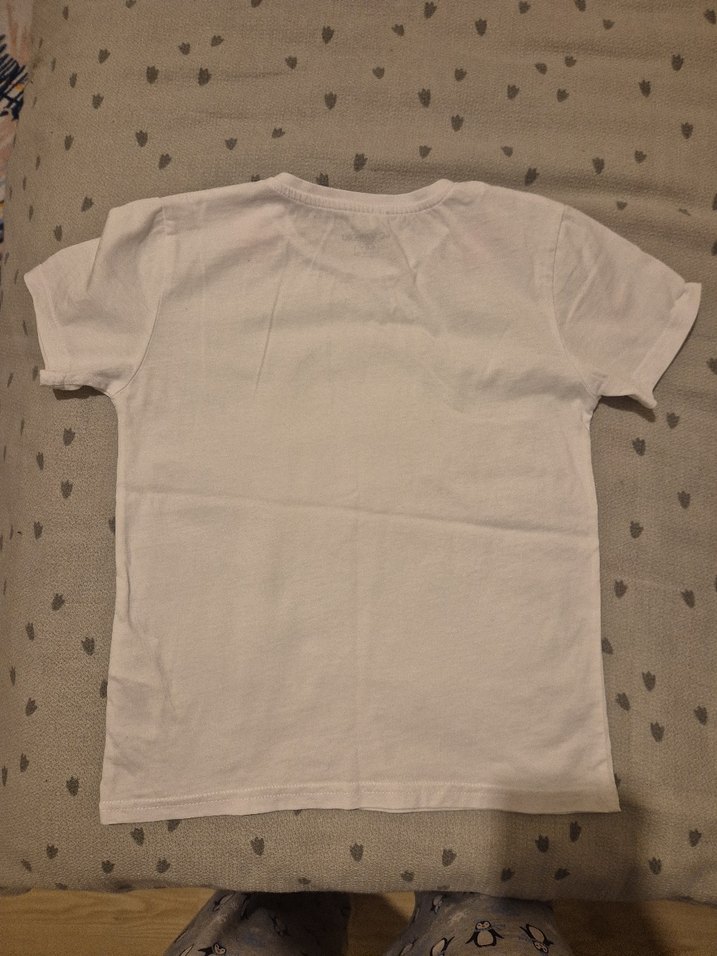 Beyaz Çocuk Kısa Kollu Atlet - Görsel 2