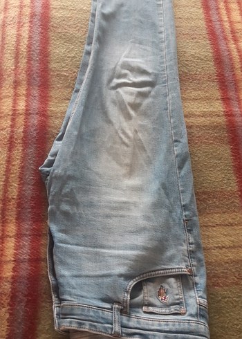 Renkli Baskılı erkek  Kot Pantolon - Görsel 4