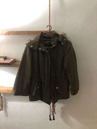 Zara Yesil Parka Zara Parka %20 İndirimli - Gardrops