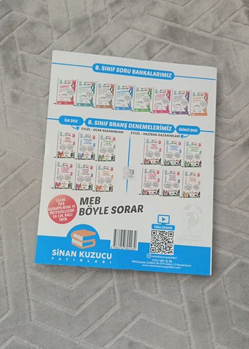  LGS 8. Sınıf Matematik Soru Bankası sinan kuzucu